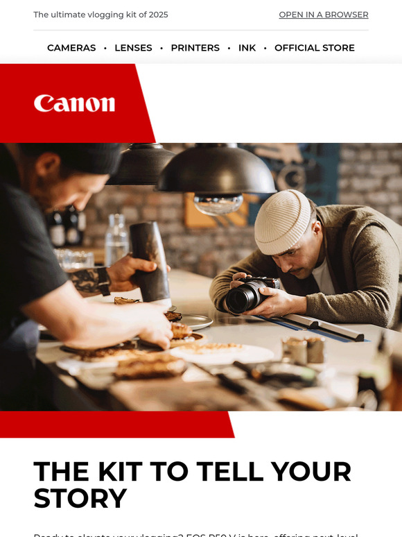 EOS R50 V is here to elevate your content