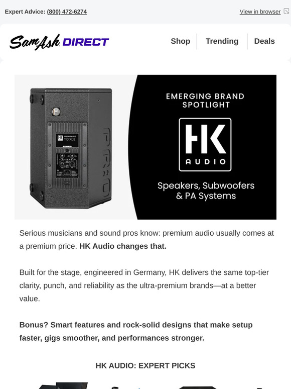 Meet HK Audio: Europe’s Pro Sound Secret