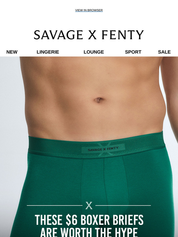 Stock Up with $6 Boxer Briefs