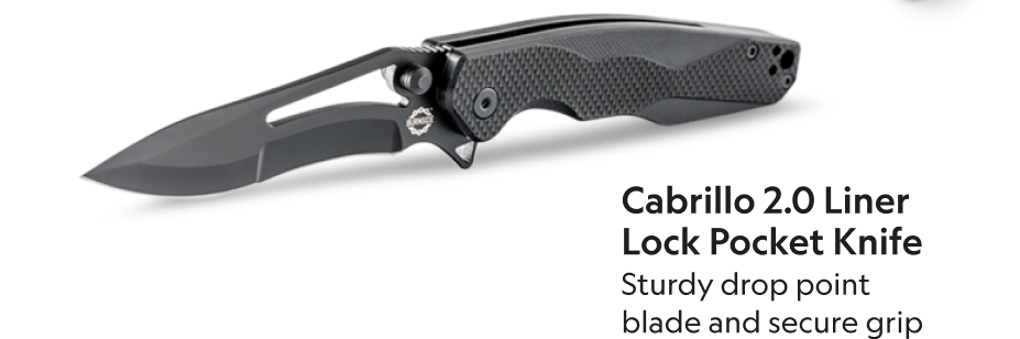 Cabrillo 2.0 Liner Lock Pocket Knife