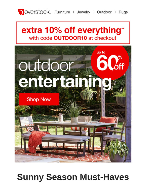The weather's heating up—so are these outdoor deals 🔥