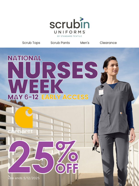 Carhartt Sale! Early Access to Nurses Week Deals!