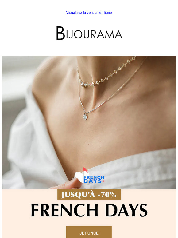 French Days : Jusqu'à -70% !