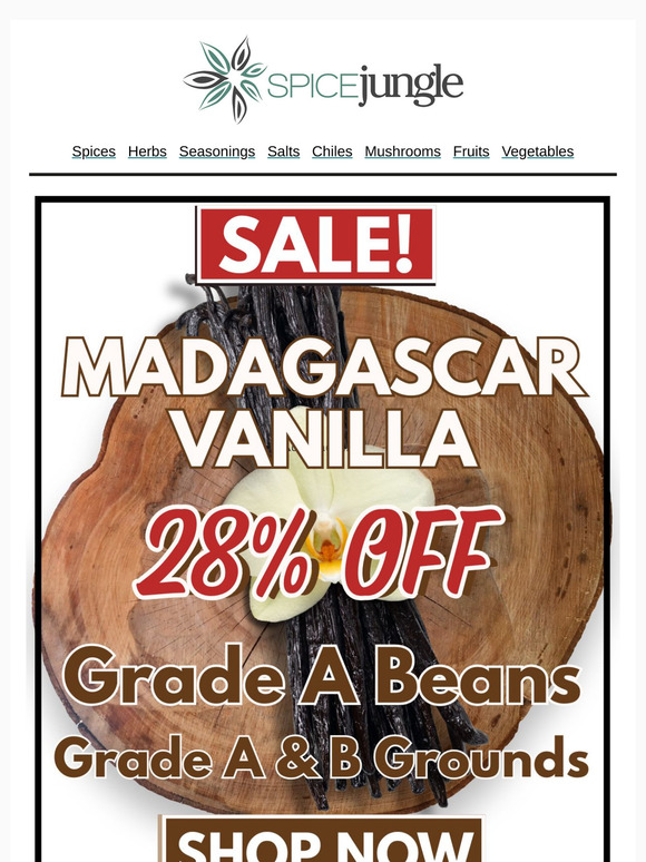 🛒28% Off Ends TODAY! Get Your Select Madagascar Vanilla