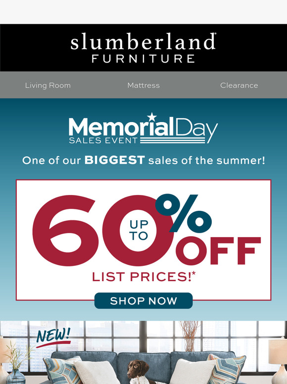 Kick off summer with up to 60% off list!