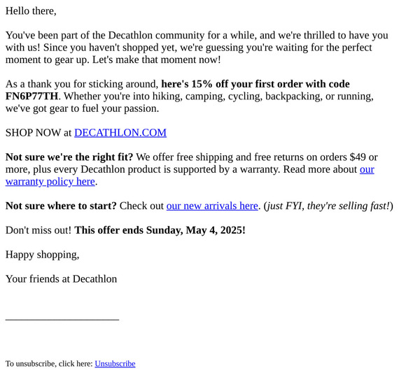 Re: Need a better deal? You got it!