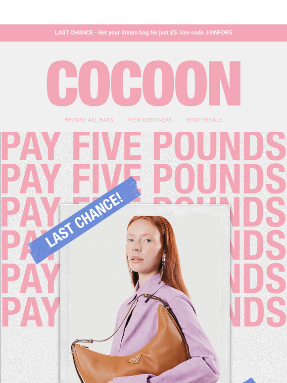 Last Chance: Join COCOON today for just £5