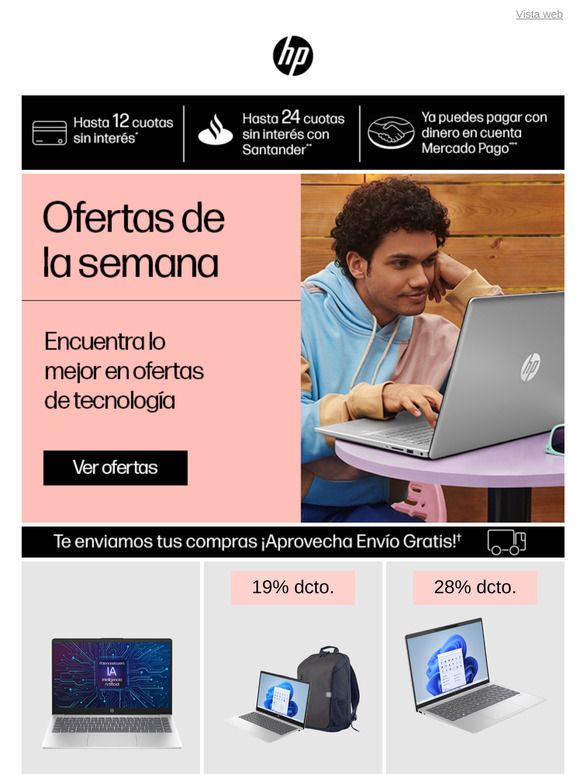 📢 ¡Ofertas de la semana en HP! Tecnología con precio especial