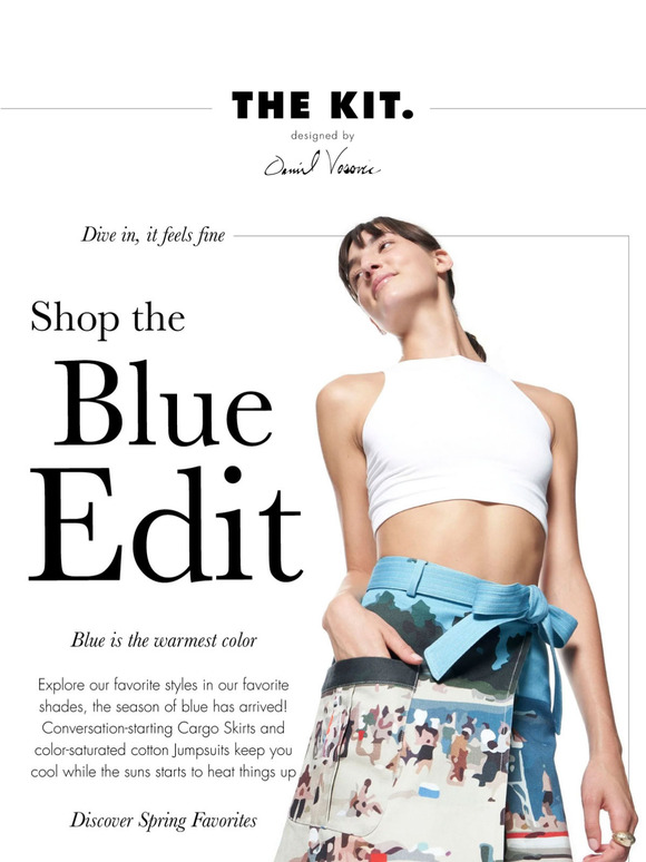 Shop the BLUE EDIT 💙 Our Favorite Color of the Season