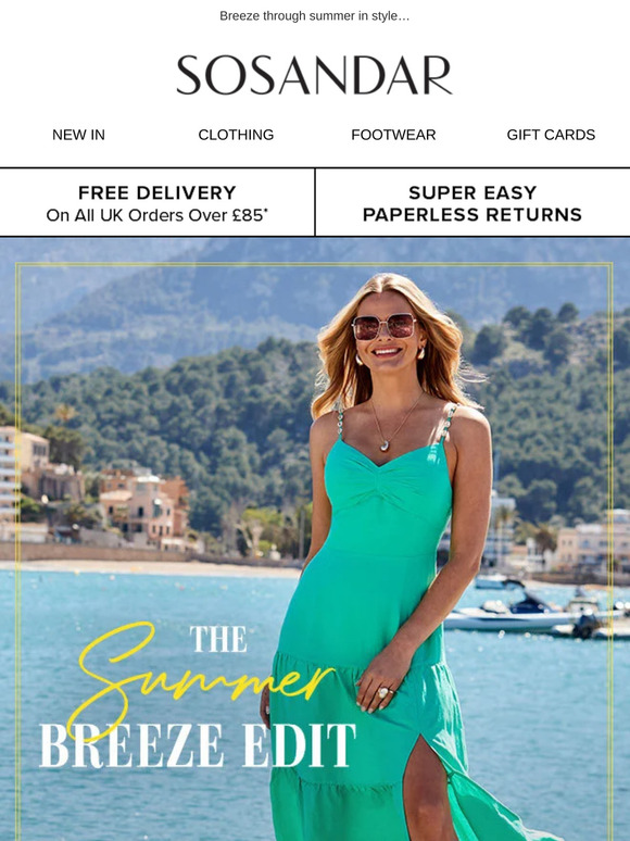 Just Landed! The Summer Breeze Edit