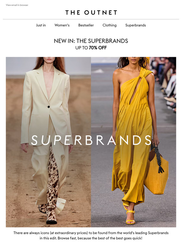 Did someone say Superbrands for less?