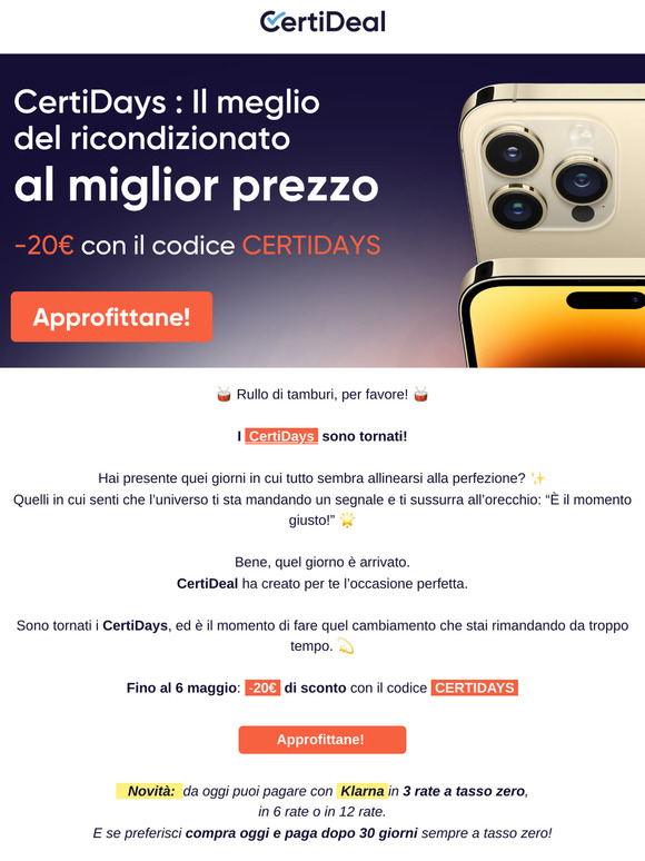 I CertiDays sono arrivati! 🎉