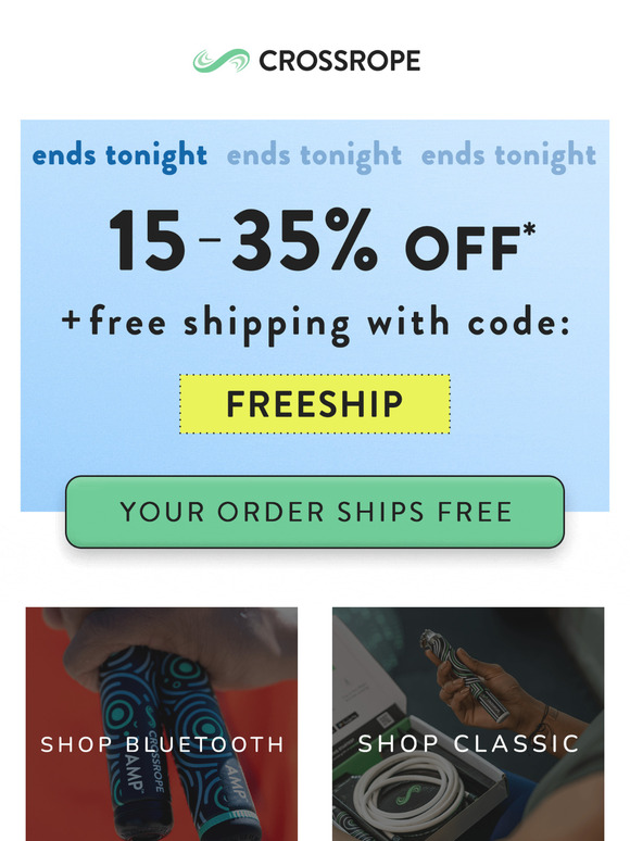 🚨 Free Shipping Code Inside (EXPIRES TONIGHT)