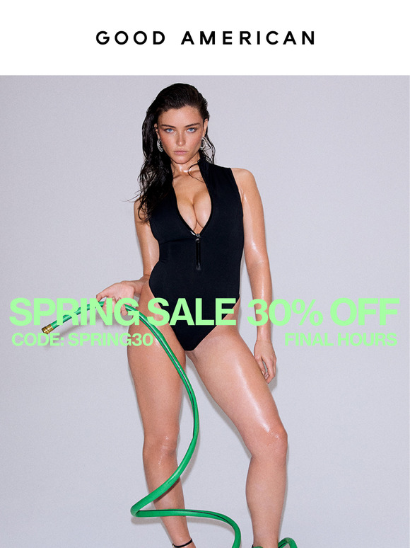 FINAL HOURS: 30% Off - Spring Sale