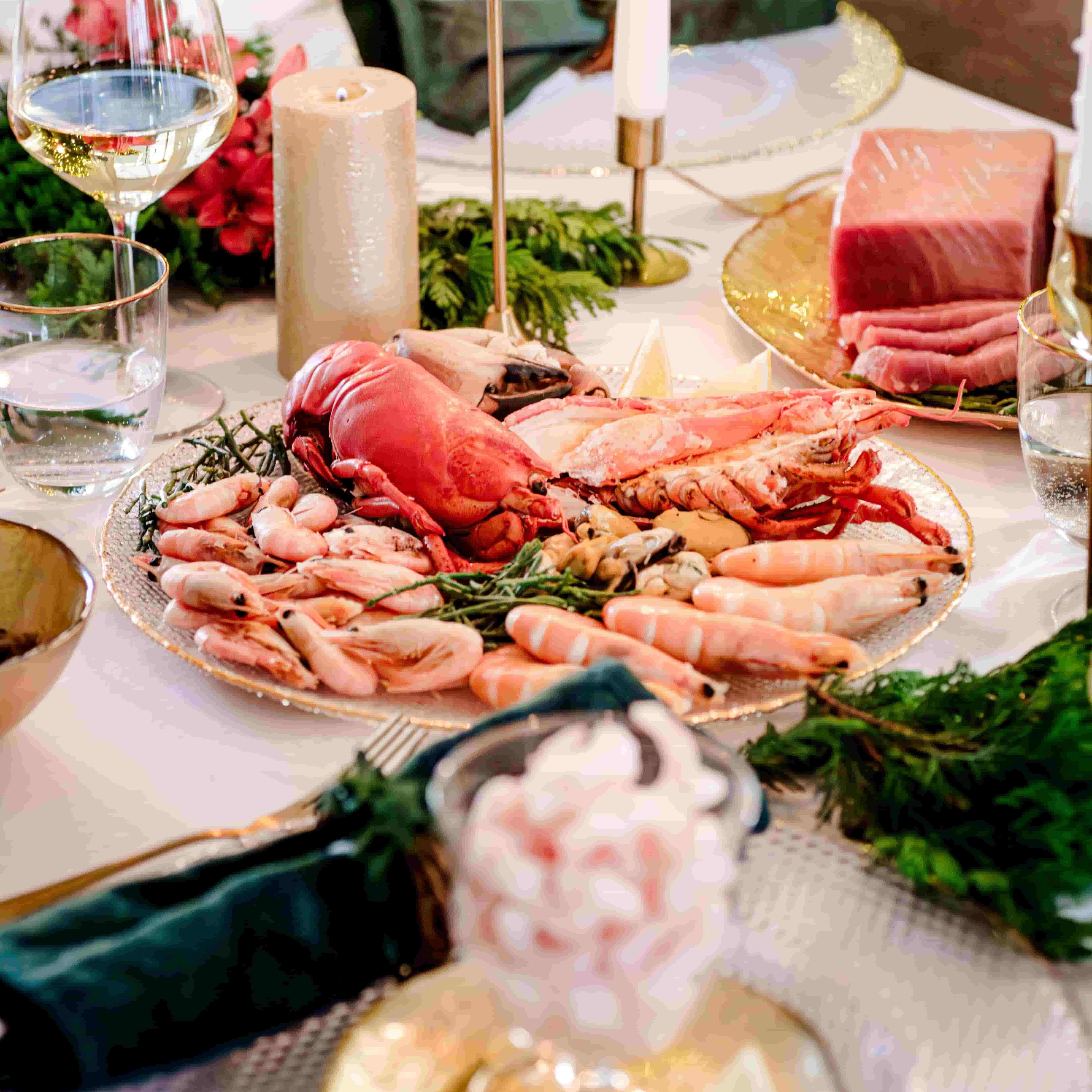 Plat des fruits de mer - Cooked Shellfish platter