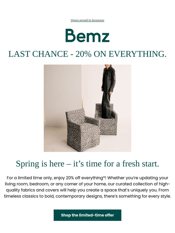 Don't Miss Out: 20% Discount Ends Soon!