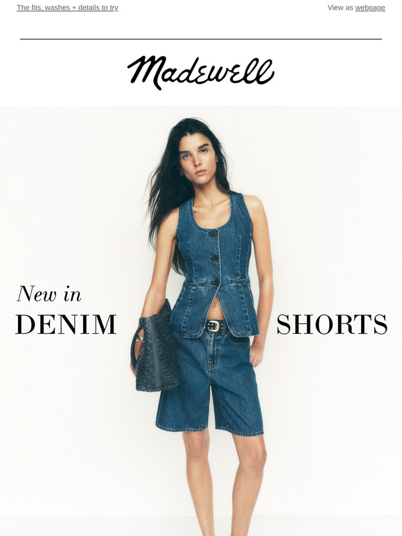 New essential: the jean short