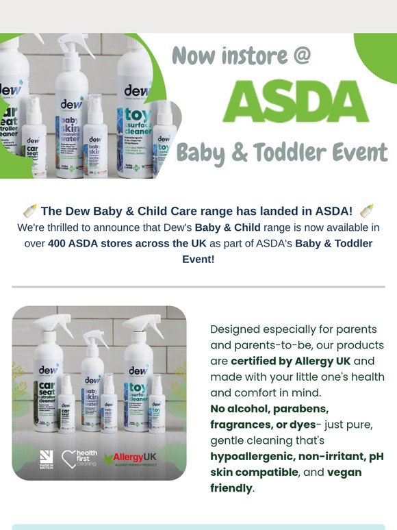 Child Care Range in ASDA ✨