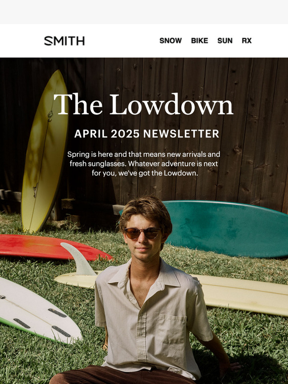Check Out the April Lowdown