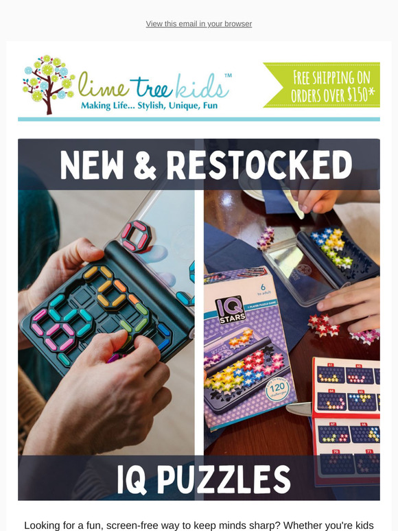NEW and Restocked IQ Puzzles