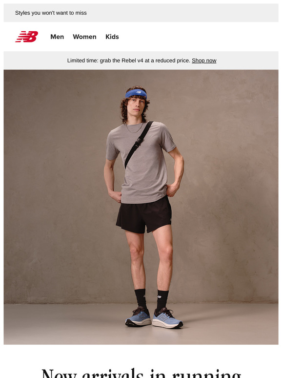 Running new arrivals