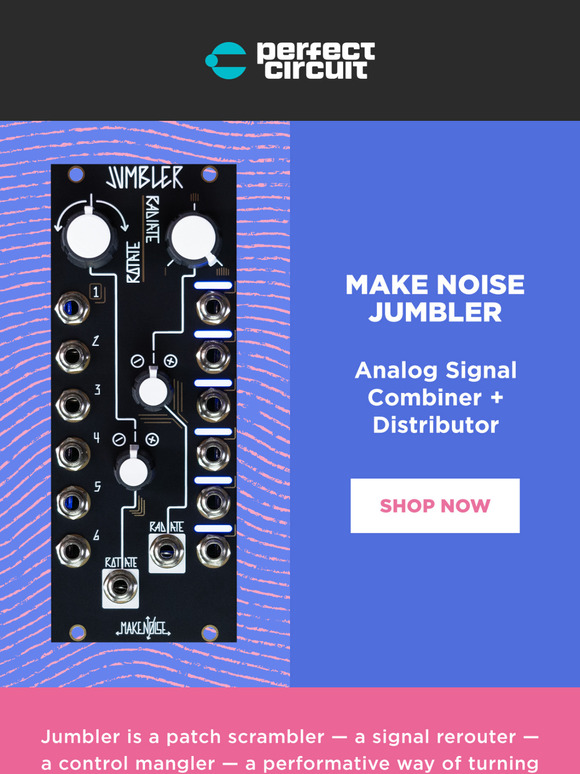 36 VCAs in 10HP?! Make Noise Jumbler Is Here