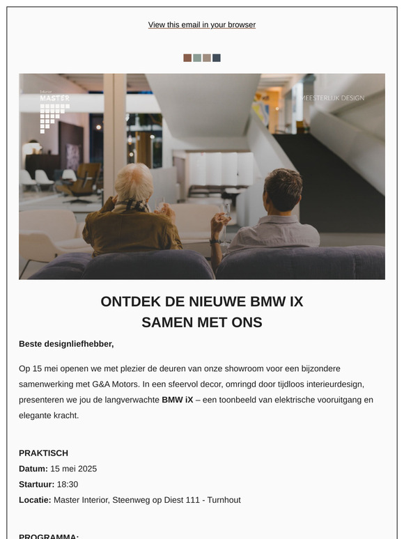 UITNODIGING: onthulling van de gloednieuwe BMW iX