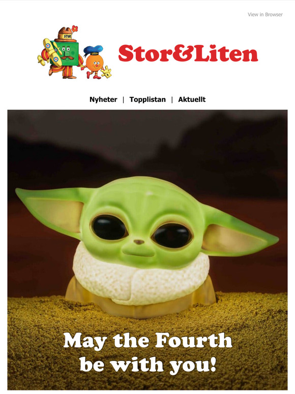 May the Fourth be with you! 🪐