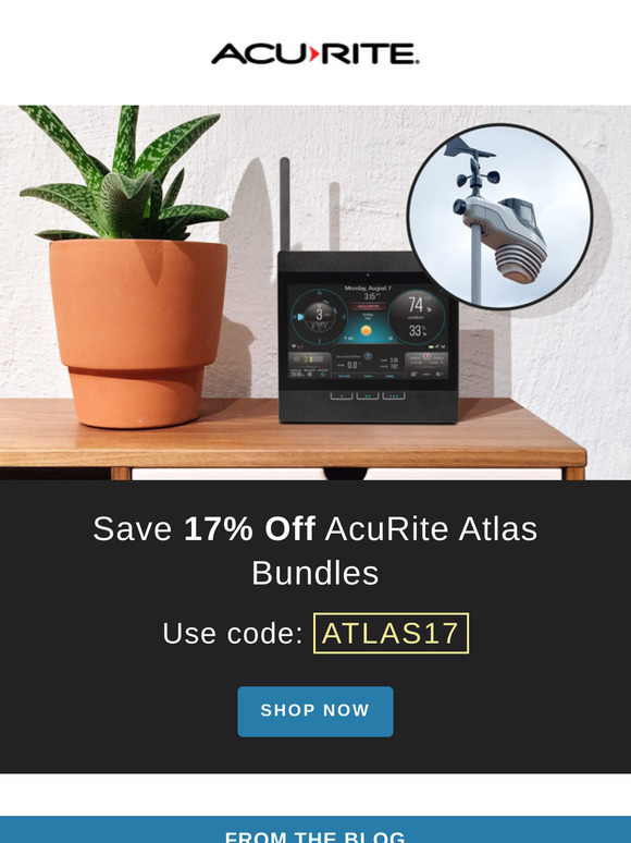 🌦️ Special Savings on Atlas Weather Stations!