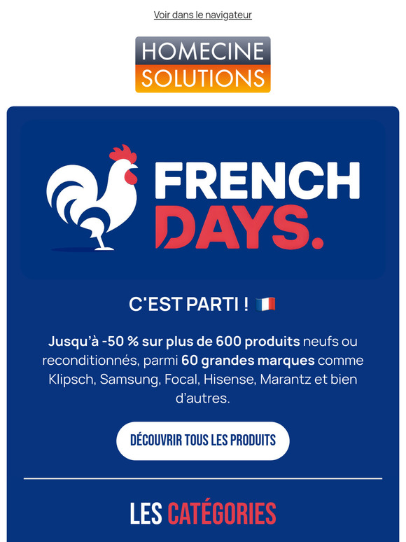 French Days 🇲‍🇫 plus de 600 produits en promotion !