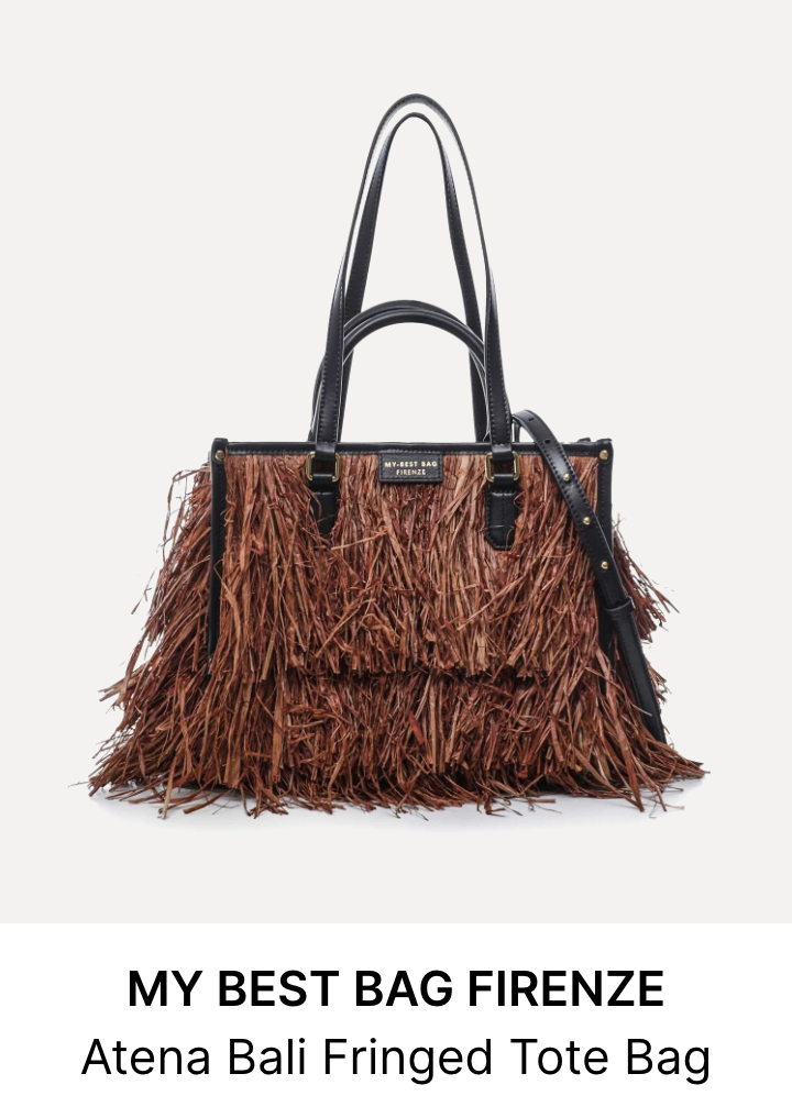 Atena Bali Fringed Tote Bag