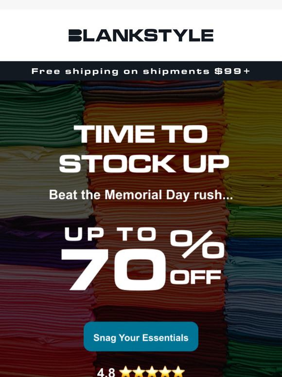 Beat the Memorial Day rush