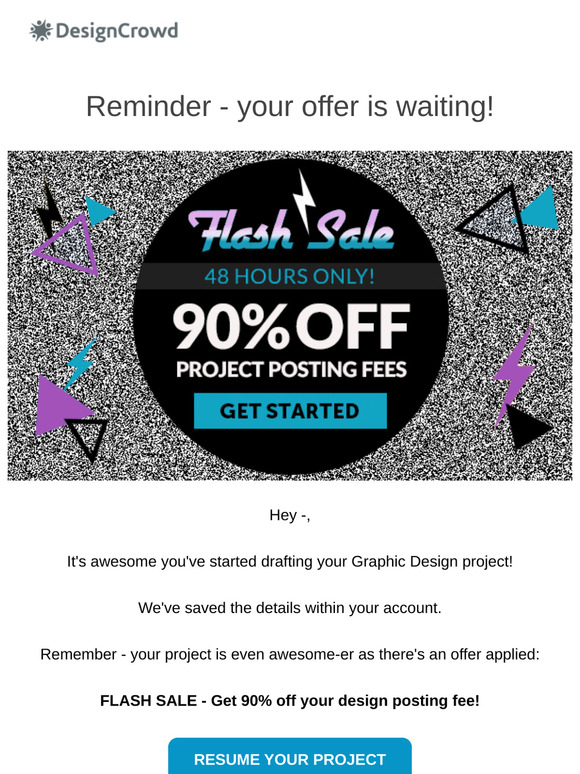 — - Resume your project with code CO-FLASH90-08A