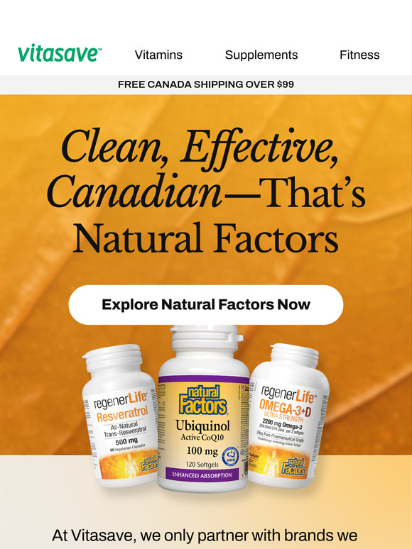 ⭐ Discover Why Natural Factors Is a Customer Favourite