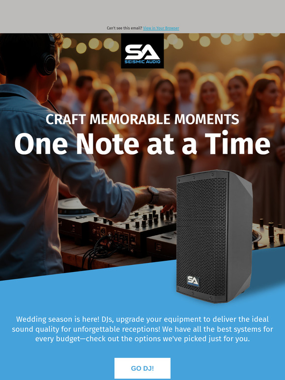 Wedding DJs: It’s Your Time To Shine