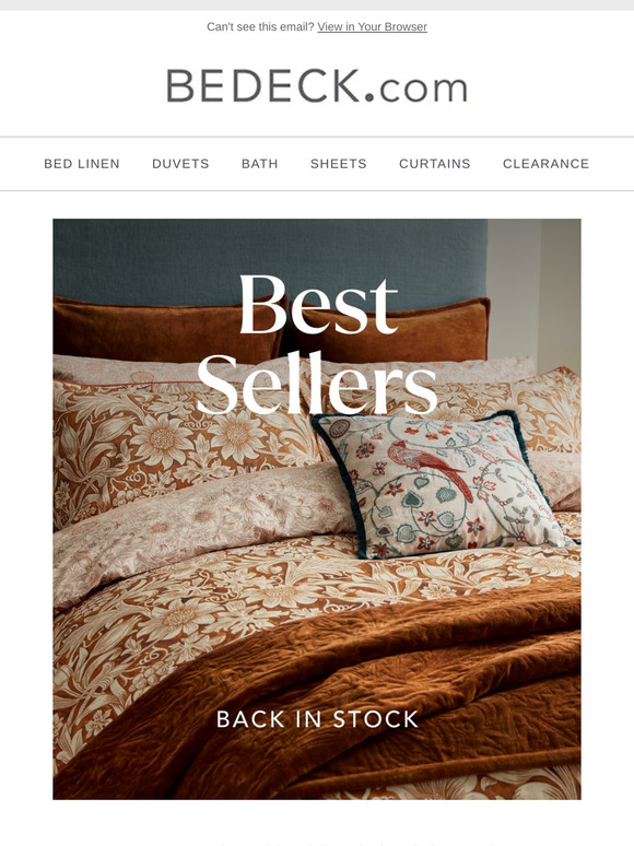 Best Sellers Back In Stock