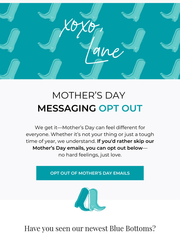 We Understand: Opt Out of Mother's Day