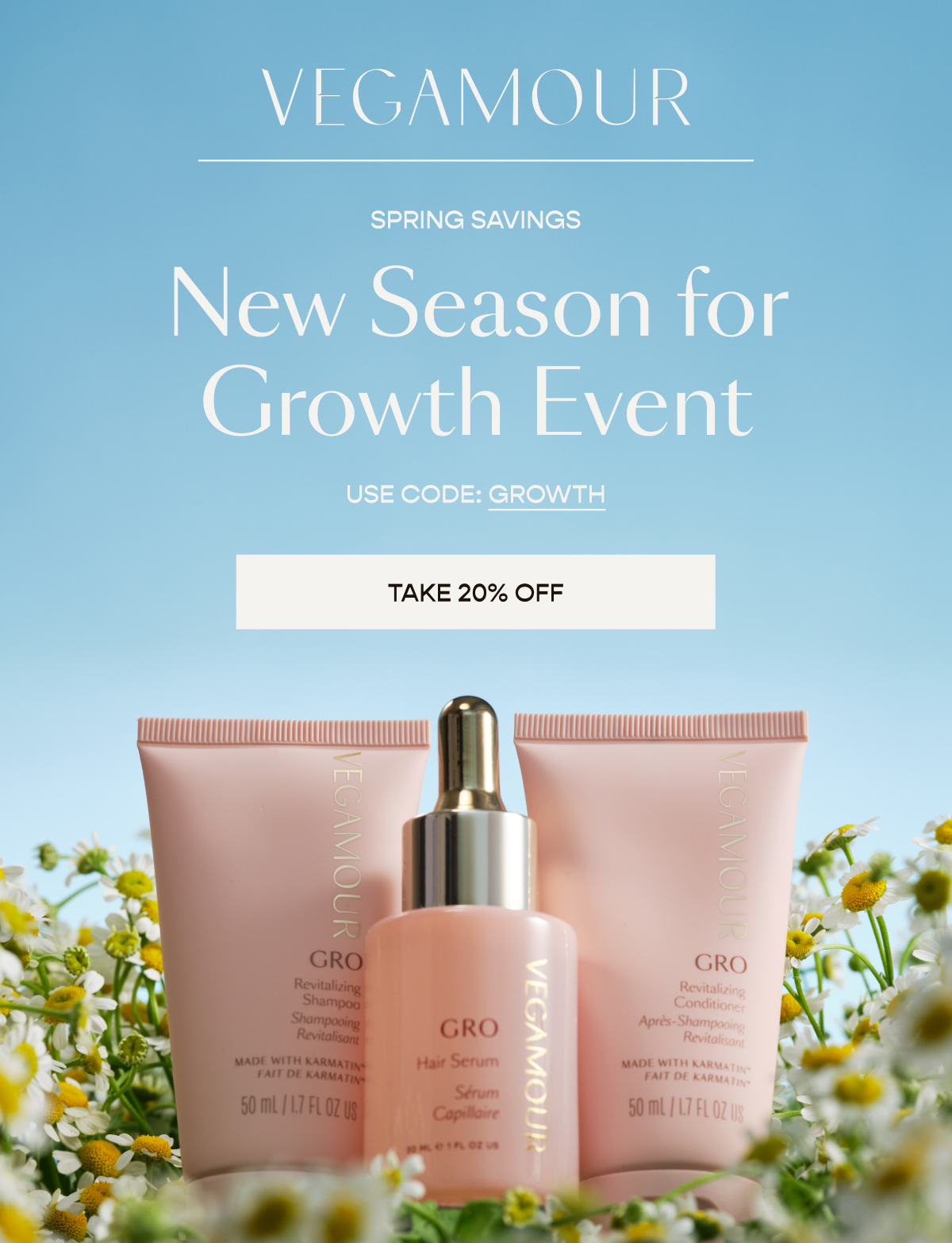 Use code GROWTH
