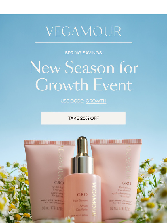 20% off all things hair wellness® 🌱