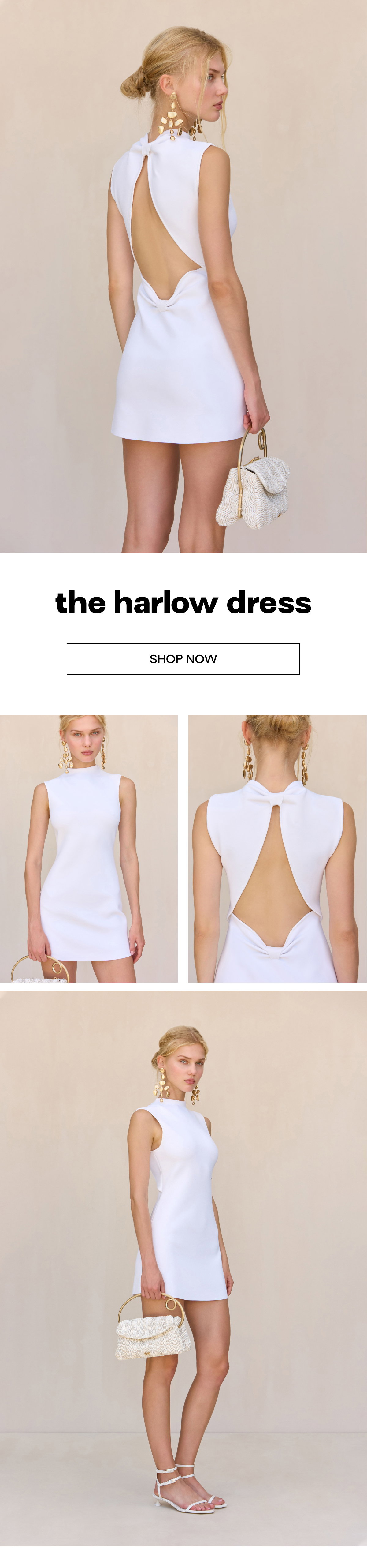 Cult Gaia: INTRODUCING THE HARLOW KNIT DRESS | Milled