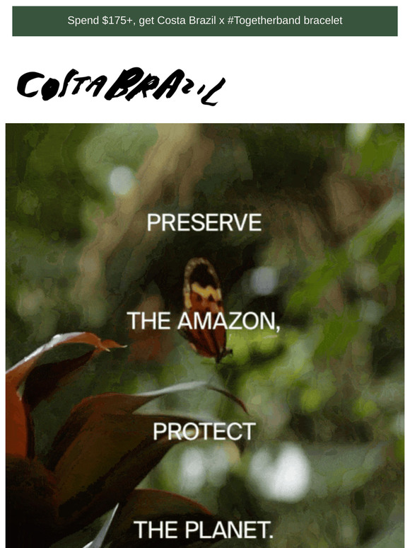 Support the Amazon with every bottle