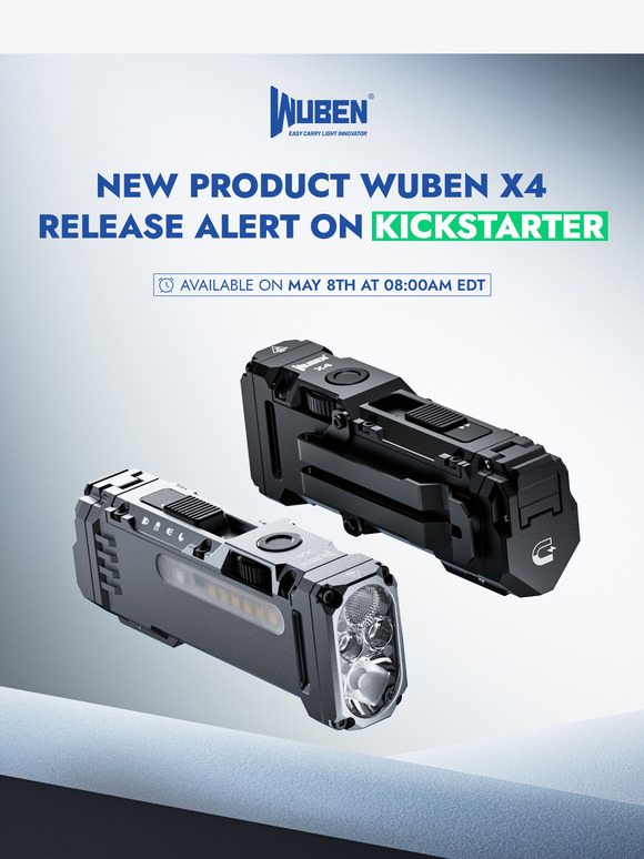 Wuben X4-Not Only A Flashlight, It’s A Gadget Survial Tool!
