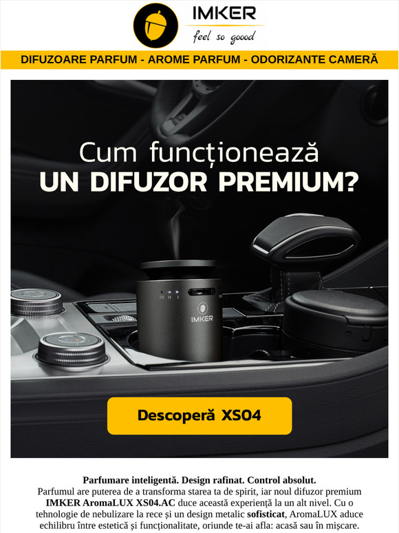Cum funcționează un difuzor premium? 📍Descoperă XS04
