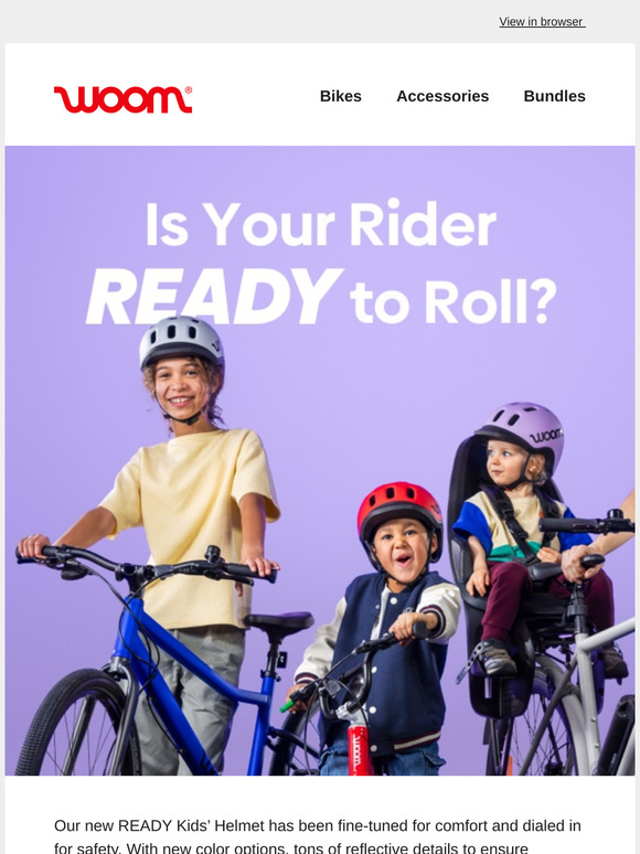 Meet the NEW READY Helmet!