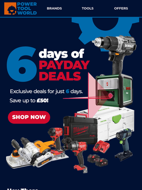 Hey , Check Out Our PAYDAY Deals! 🛠️💸
