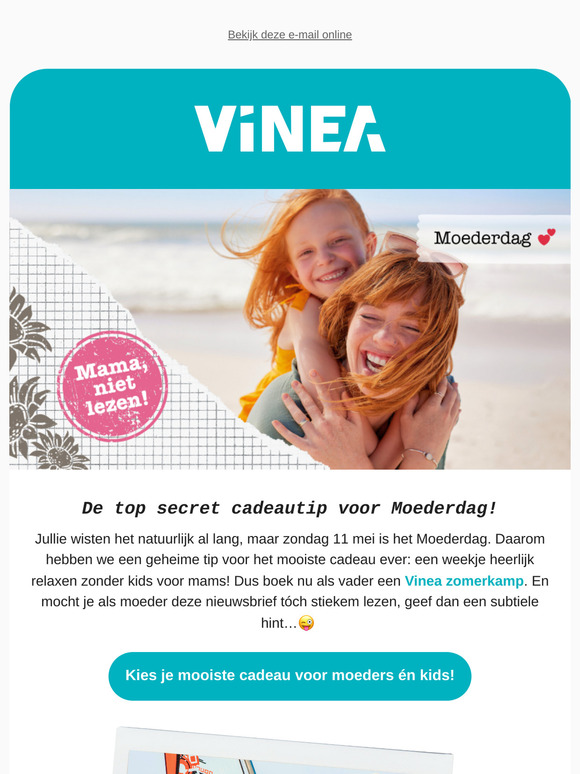 Alle moeders even oogjes dicht…