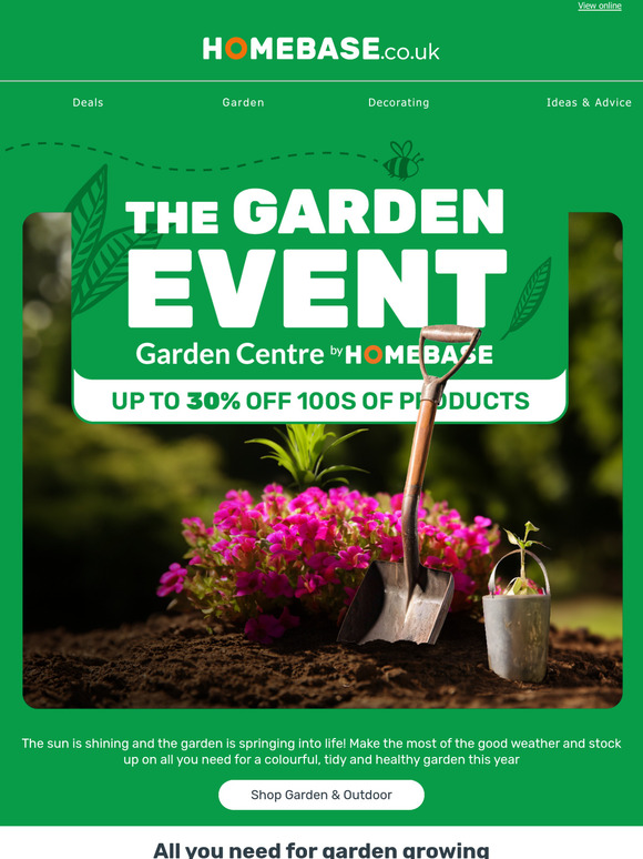 Our garden event has landed 🌻
