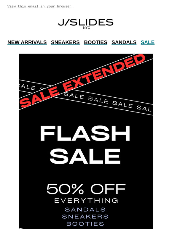 SALE EXTENDED  ⭐ XTRA 50% OFF ⭐ SHOP NOW!