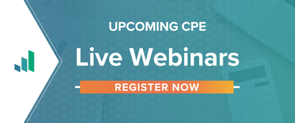 Surgent CPE Upcoming Live Webinars