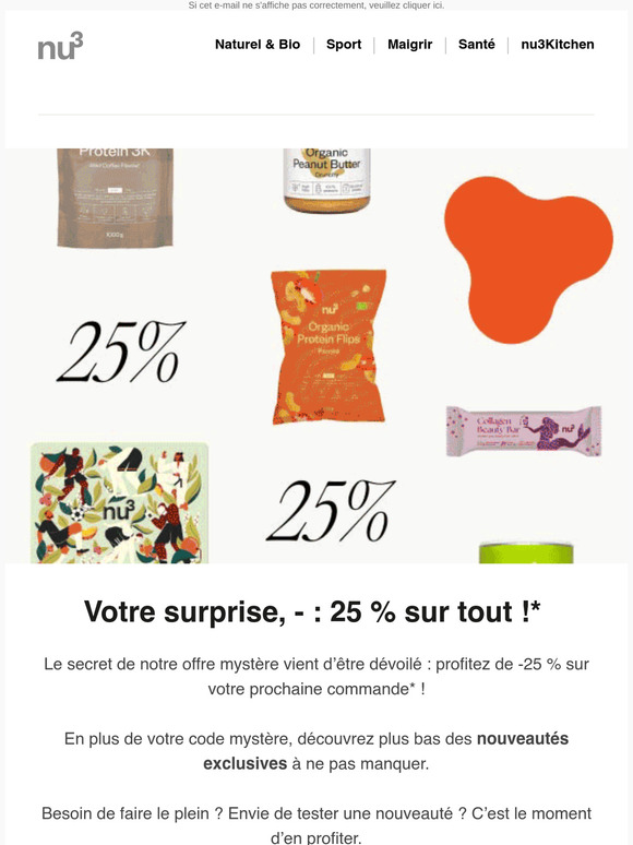 🎁 —, votre surprise vous attend encore !